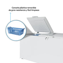 Congelador Horizontal 535 Lts Challenger, Color Blanco