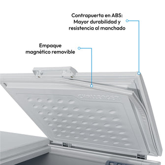 Congelador Horizontal 535 Lts Challenger, Color Blanco