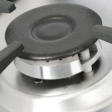 Estufa De Empotrar Challenger 4 Puestos Gas Natural, Plateado