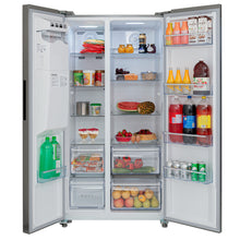 Nevecón No Frost Cr 513 Side By Side 547 Lts Challenger, Color Gris