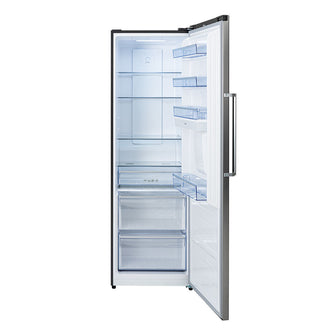 Refrigerador Vertical Twin 387 Lts Challenger, Color Gris