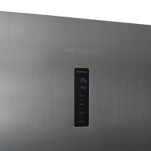 Refrigerador Vertical Twin 387 Lts Challenger, Color Gris