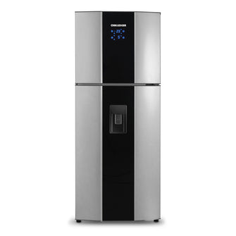Nevera No Frost Black Series 470 Ltschallenger, Color Gris