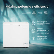 Congelador Horizontal 198 Lts Challenger, Color Blanco
