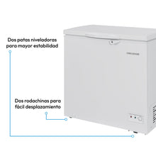 Congelador Horizontal 198 Lts Challenger, Color Blanco