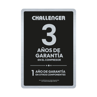 Congelador Horizontal 198 Lts Challenger, Color Blanco