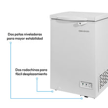 Congelador Horizontal 97 Lts Challenger, Color Blanco