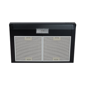Campana Horizontal Negra 3 Velocidades 76 Cm