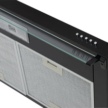 Campana Horizontal Negra 3 Velocidades 76 Cm