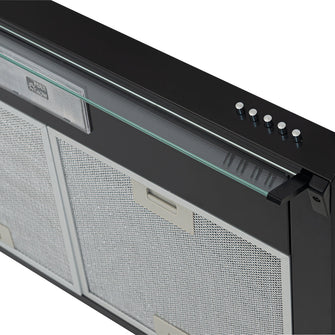 Campana Horizontal Negra 3 Velocidades 76 Cm