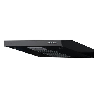 Campana Horizontal Lamina Cr Negra 3 Velocidades 60 Cm
