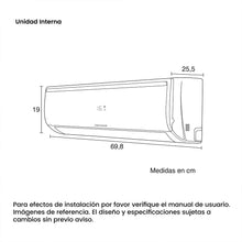 Aire Acondicionado ON/OFF 9000 Btu 110V Challenger, Color Blanco