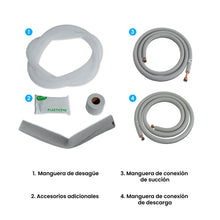 Aire Acondicionado ON/OFF 9000 Btu 110V Challenger, Color Blanco