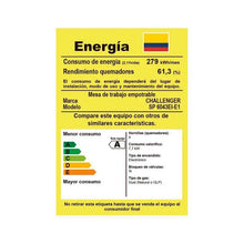 Estufa Empotrar Inox 4 Puestos 58.5cm Gas Natural Challenger Sp6043