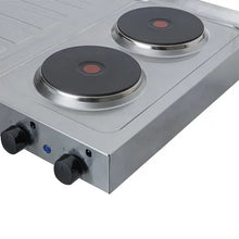 Mesón Eléctrico En Acero Inoxidable, Con Lavaplatos Izquierdo de 120 cm