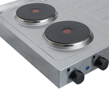 Mesón Eléctrico En Acero Inoxidable, Con Lavaplatos Derecho de 120 cm