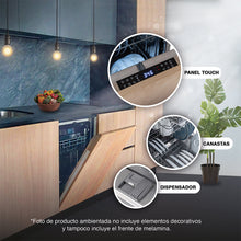 Lavavajillas Panelable 10 Servicios Acero inoxidable Challenger, Color Gris