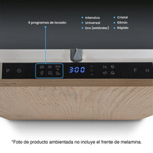 Lavavajillas Panelable 10 Servicios Acero inoxidable Challenger, Color Gris