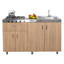 Mueble Base para Cocina 150cm 1 Cajón 4 Puertas Challenger Sa23150 Acandi