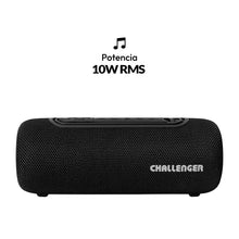Parlante Inalámbrico Portátil Bluetooth SC10W Challenger, Color Negro