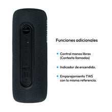 Parlante Inalámbrico Portátil Bluetooth SC10W Challenger, Color Negro