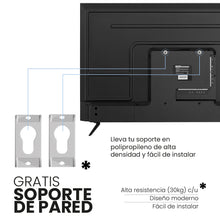 Televisor 55 Pulgadas Android TV Challenger, Color Negro