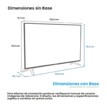 Televisor 55 Pulgadas Android TV Challenger, Color Negro