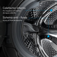 Lavadora y Secadora Inventer Con Panel Digital 14kg Challenger, Color Gris