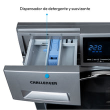Lavadora y Secadora Inventer Con Panel Digital 14kg Challenger, Color Gris