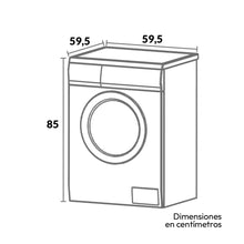 Lavadora y Secadora Inventer Con Panel Digital 14kg Challenger, Color Gris