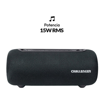 Parlante Inalámbrico Portátil Bluetooth SC15W Challenger, Color Negro