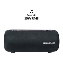 Parlante Inalámbrico Portátil Bluetooth SC15W Challenger, Color Negro