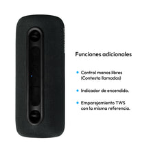 Parlante Inalámbrico Portátil Bluetooth SC15W Challenger, Color Negro