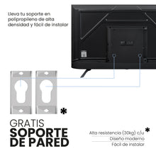 Televisor 43 Pulgadas Google TV Challenger, Color Negro