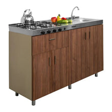 Mueble Base para Cocina 150cm 1 Cajón 4 Puertas Challenger Sa23150 Nola