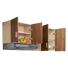 Mueble Superior para Cocina 150cm 4 Puertas Challenger Sa31150 Nola