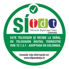 Televisor Challenger 55 Pulgadas Smart Google TV, Color Negro