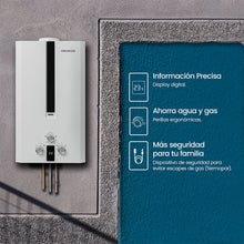 Calentador De Paso a Gas Propano Challenger 12 Lts, Blanco