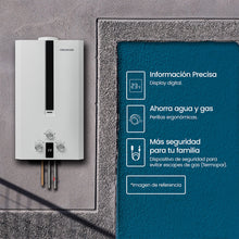 Calentador De Paso a Gas Challenger 16Lts Tiro Natural
