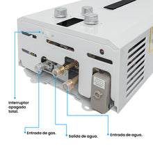 Calentador De Paso a Gas Challenger 16Lts Tiro Natural