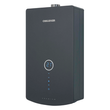 Calentador De Paso a Gas Challenger 16 Lts Tiro Forzado WHD 7116, Negro