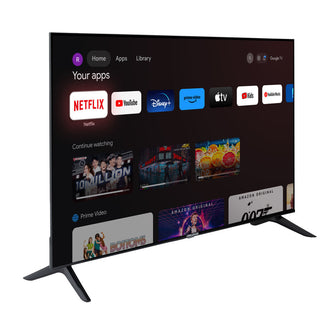 Televisor Challenger 40 Pulgadas Smart Google TV TG81, Color Negro