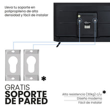 Televisor Challenger 40 Pulgadas Smart Google TV TG81, Color Negro