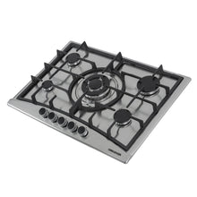 Estufa De Empotrar Serie Alpha Challenger, Plateado