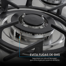Estufa De Empotrar Serie Alpha Challenger, Plateado