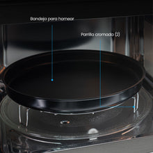 Horno Microondas Air Fryer HM 8024, Negro