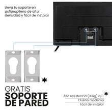 Combo Televisor Challenger 43 Pulgadas Smart Google + Minibar CR 121 Litros, Color Negro y Gris