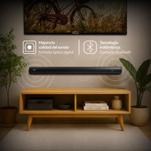 Barra De Sonido 50W Challenger, Negro