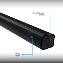 Barra De Sonido 50W Challenger, Negro