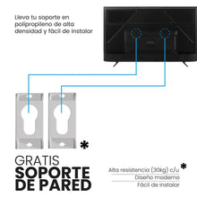 Televisor QLED 75" Google TV  Incluye Soporte De Pared 